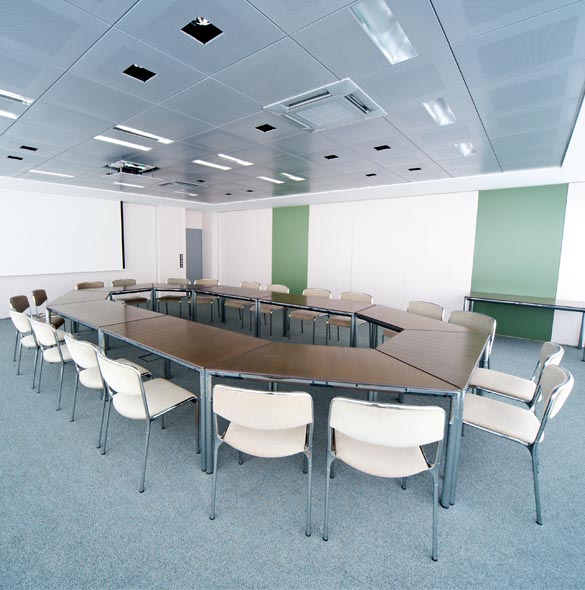 Klimatechnik im Besprechungzimmer